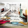 thumbnail image 1 of Tiptophomedecor Street Art Wallpaper Wall Mural - New York Streets, 1 of 4