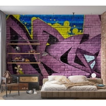 Tiptophomedecor Street Art Wallpaper Wall Mural - Street Art Graffiti