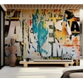 thumbnail image 1 of Tiptophomedecor Street Art Wallpaper Wall Mural - Street Poster, 1 of 3