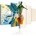 thumbnail image 1 of Tiptophomedecor Stretched Canvas Animal Art - Bird'S Music - 5 Pieces - Stretched & Framed Ready To Hang Art, 1 of 4