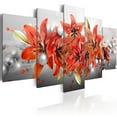 thumbnail image 1 of Tiptophomedecor Stretched Canvas Floral Art - Flowery Battle - Stretched & Framed Ready To Hang Art, 1 of 4