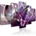thumbnail image 1 of Tiptophomedecor Stretched Canvas Floral Art - Purple Of Tulips - Stretched & Framed Ready To Hang Art, 1 of 4