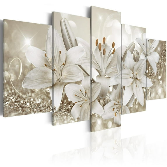 Tiptophomedecor Stretched Canvas Floral Art - Queen Of Winter - Stretched & Framed Ready To Hang Art