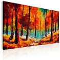 thumbnail image 1 of Tiptophomedecor Stretched Canvas Landscape Art - Artistic Autumn - Stretched & Framed Ready To Hang Art, 1 of 3