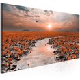thumbnail image 1 of Tiptophomedecor Stretched Canvas Landscape Art - Lily Pathway Narrow - Stretched & Framed Ready To Hang Art, 1 of 3