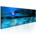 thumbnail image 1 of Tiptophomedecor Stretched Canvas Landscape Art - Sapphire Ocean - Stretched & Framed Ready To Hang Art, 1 of 3