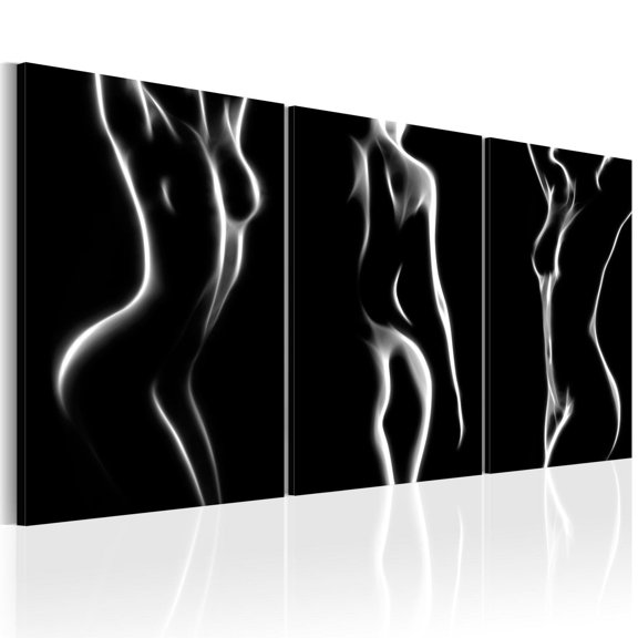 Tiptophomedecor Stretched Canvas Nordic Art - Night Of Senses - Stretched & Framed Ready To Hang Art