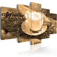 thumbnail image 1 of Tiptophomedecor Stretched Canvas Still Life Art - Coffe, Espresso, Cappuccino, Latte Machiato ... - Sepia - Stretched & Framed Ready To Hang Art, 1 of 4
