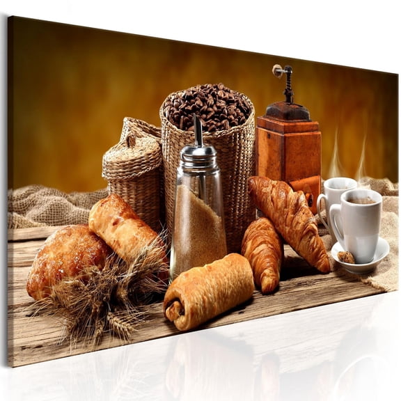 Tiptophomedecor Stretched Canvas Still Life Art - Perfect Morning - Stretched & Framed Ready To Hang Art