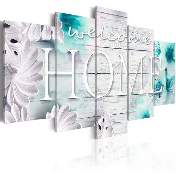 Tiptophomedecor Stretched Canvas Vintage Art - Azure Asylum - Stretched & Framed Ready To Hang Art