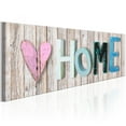 thumbnail image 1 of Tiptophomedecor Stretched Canvas Vintage Art - Colourful Cottage - Stretched & Framed Ready To Hang Art, 1 of 3