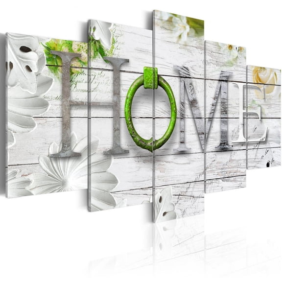 Tiptophomedecor Stretched Canvas Vintage Art - Home Harbour - Stretched & Framed Ready To Hang Art