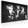 thumbnail image 1 of Tiptophomedecor Stretched Canvas Vintage Art - Street Gang (Retro Style) - Stretched & Framed Ready To Hang Art, 1 of 3