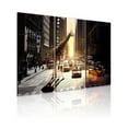 thumbnail image 1 of Tiptophomedecor Stretched Canvas Wall Art  - Giraffe In The Big City - Stretched & Framed Ready To Hang Art, 1 of 3