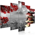thumbnail image 1 of Tiptophomedecor Stretched Canvas Wall Art  - Japanese Adventure Wide - Stretched & Framed Ready To Hang Art, 1 of 4
