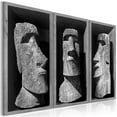 thumbnail image 1 of Tiptophomedecor Stretched Canvas Wall Art  - The Mystery Of Easter Island - Stretched & Framed Ready To Hang Art, 1 of 3