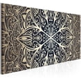 thumbnail image 1 of Tiptophomedecor Stretched Canvas Zen Art - Feathers Brown Narrow - Stretched & Framed Ready To Hang Art, 1 of 4
