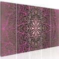 thumbnail image 1 of Tiptophomedecor Stretched Canvas Zen Art - Pink Mandala - Stretched & Framed Ready To Hang Art, 1 of 4