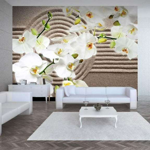 Tiptophomedecor Zen Wallpaper Wall Mural - Beautiful Zen Garden