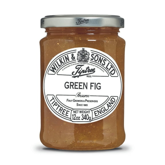 Tiptree Green Fig Preserve, 12 ounce Jar