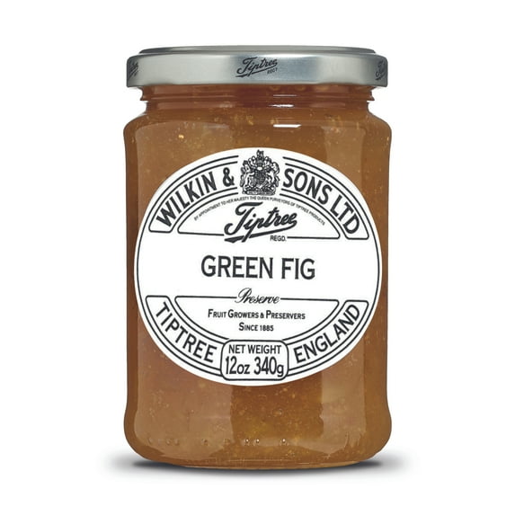 Tiptree Green Fig Preserve, 12 ounce Jar