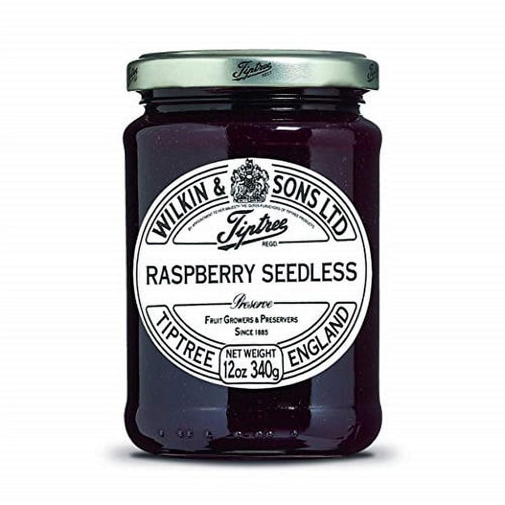 Tiptree Raspberry Seedless Preserve 12 Ounce Jars (Pack of 2)
