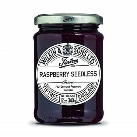 Tiptree Raspberry Seedless Preserve, 12 Ounce Jars (Pack of 6)
