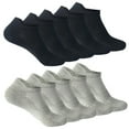 thumbnail image 1 of Tiqkatyck Ankle Socks Clearance, 10 Pair Summer Sports Casual Solid Color Breathable Sweat Absorbing Thin Socks Compression Socks for Women Crew Socks for Women No Show Socks Womens Dark Gray S, 1 of 2