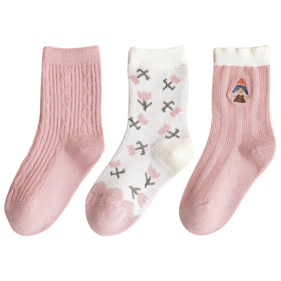 Tiqkatyck Ankle Socks Clearance, Children New Cute Pink Girl Print Comfortable Warm and Non Slip Socks In Autumn and Winter Compression Socks for Women Crew Socks for Women No Show Socks Womens B S