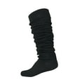 thumbnail image 1 of Tiqkatyck Ankle Socks Clearance, Loose Socks Japanese Student Girl Socks Loose Stockings Super Long Uniform Socks Compression Socks for Women Crew Socks for Women No Show Socks Womens Black B, 1 of 7