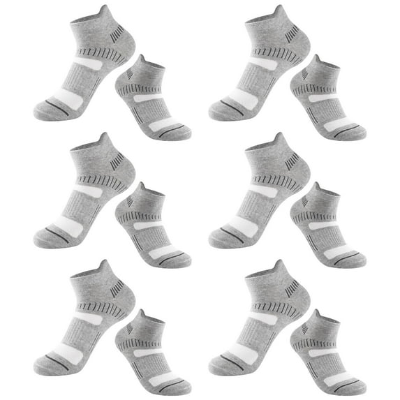 Tiqkatyck Ankle Socks Clearance, Socks Men's Socks Thin Summer Sweat Absorb and Odor Proof Cotton Socks Running and Leisure Sports Socks Crew Socks for Women No Show Socks Womens Grey A