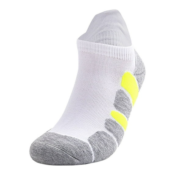 Tiqkatyck Ankle Socks Clearance, Mens and Womens Daily Leisure Solid Color Towel Bottom Thick Cushion Sweat Absorb and Breathable Athletic Socks Crew Socks for Women Green One Size
