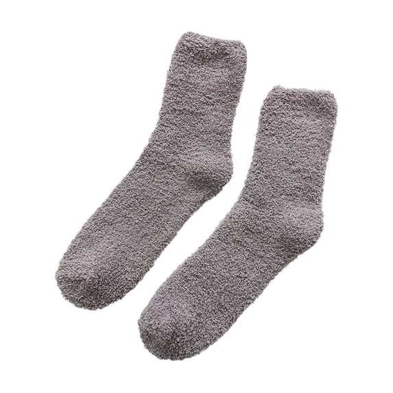 Tiqkatyck Ankle Socks Clearance, Mens Wool Socks Thermal Hiking Winter Boot Warm Thick Cozy Comfy Work Socks for Men Compression Socks for Women Crew Socks for Women Grey One Size