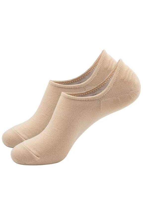 Ankle Socks Clearance, No Show Socks for Women Women's Cotton Socks Non Slip Socks Compression Socks for Women Crew Socks for Women No Show Socks Womens Beige A