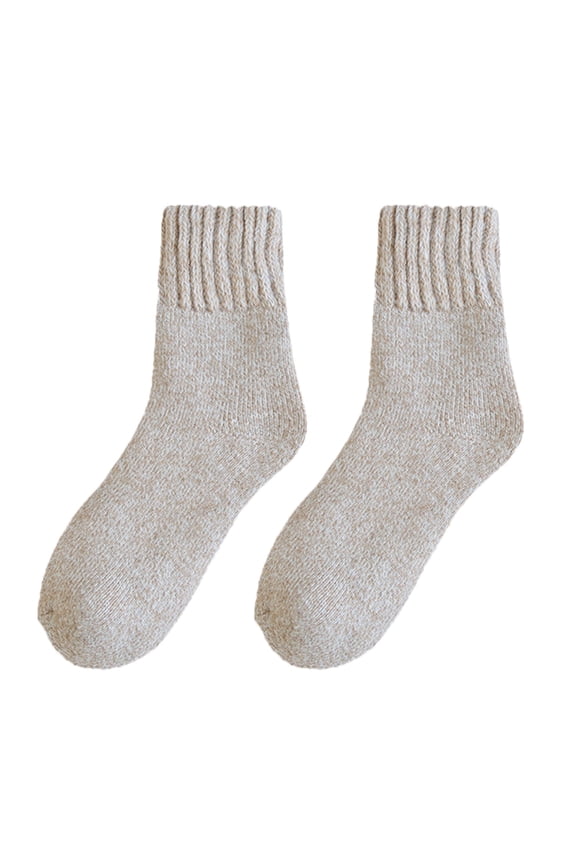 Ankle Socks Clearance, Pure Color Warm To Keep Sock Lightweight Athletic Socks Compression Socks for Women Crew Socks for Women No Show Socks Womens Beige One Size