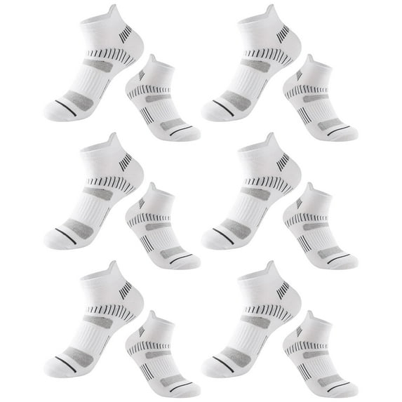 Tiqkatyck Ankle Socks Clearance, Socks Men's Socks Thin Summer Sweat Absorb and Odor Proof Cotton Socks Running and Leisure Sports Socks Crew Socks for Women No Show Socks Womens White A
