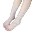 thumbnail image 1 of Tiqkatyck Ankle Socks Clearance, Spring and Summer Adult Socks Breathable Fashion Trend Flower Print Socks Simple Skin Color Print Women's Socks Crew Socks for Women No Show Socks Womens Grey One Size, 1 of 4