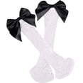 thumbnail image 1 of Tiqkatyck Ankle Socks Clearance, Women Ruffle Fishnet Ankle High Socks Mesh Lace Fish Net Short Socks Compression Socks for Women Crew Socks for Women No Show Socks Womens Black One Size, 1 of 2