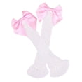 thumbnail image 1 of Tiqkatyck Ankle Socks Clearance, Women Ruffle Fishnet Ankle High Socks Mesh Lace Fish Net Short Socks Compression Socks for Women Crew Socks for Women No Show Socks Womens Pink One Size, 1 of 2
