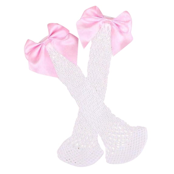 Tiqkatyck Ankle Socks Clearance, Women Ruffle Fishnet Ankle High Socks Mesh Lace Fish Net Short Socks Compression Socks for Women Crew Socks for Women No Show Socks Womens Pink One Size