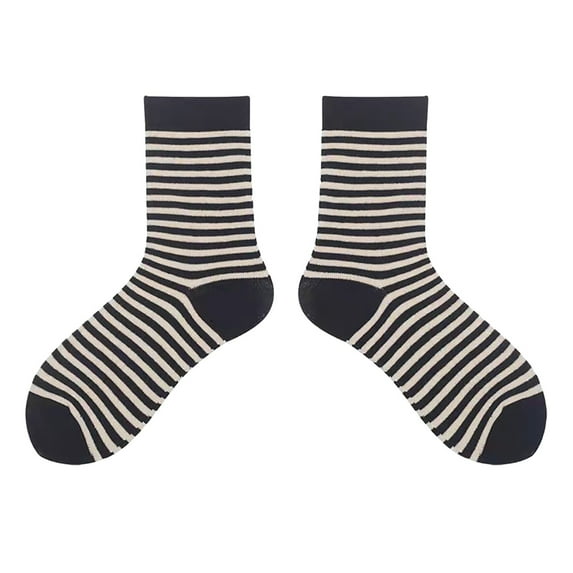 Tiqkatyck Ankle Socks Clearance, Womens To Keep Warm Sock Stripe Lightweight Cotton Athletic Socks Compression Socks for Women Crew Socks for Women No Show Socks Womens A One Size