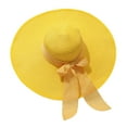 thumbnail image 1 of Tiqkatyck Baseball Cap Clearance, Cap Wide Women’S Hat Sun Eaves Beach Hat Fisherman Sun Breathable Baseball Caps Trucker Hats Women, Hats for Men Yellow One size, 1 of 2