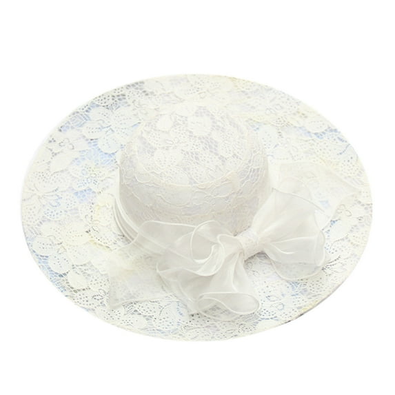 Tiqkatyck Baseball Cap Clearance, Women's Organza Church Fascinator Bridal Tea Party Wedding Hat Trucker Hats Women, Hats for Men White One size
