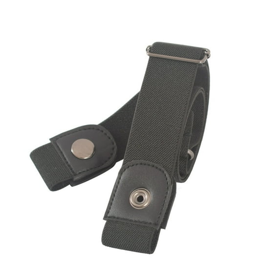 Tiqkatyck Belt Buckle Sales Today Clearance Buckle-Free Elastic Women Men Invisible Belt for Jeans No Bulge Hassle Belts for Women Black