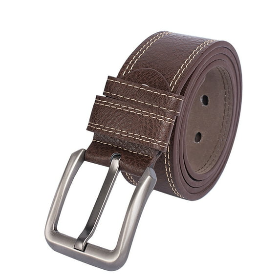 Tiqkatyck Belt Buckle Sales Today Clearance Men's Imitation Leather Belt Needle Buckle Casual and Versatile Belt Youth Belts for Women Coffee
