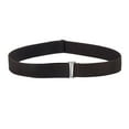 thumbnail image 1 of Tiqkatyck Belt Buckle Sales Today Clearance Women Invisible Belt Elastic Stretch Waist Belt with Flat Buckle Belts for Women Coffee, 1 of 3