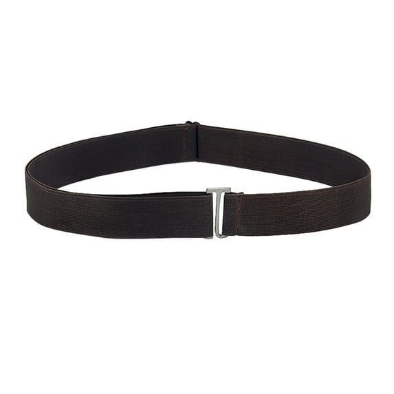 Tiqkatyck Belt Buckle Sales Today Clearance Women Invisible Belt Elastic Stretch Waist Belt with Flat Buckle Belts for Women Coffee