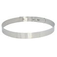 thumbnail image 1 of Tiqkatyck Belt Buckle Sales Today Clearance Women Skinny Metal Belts Women Slim Fit Metal Chain Belts Gold Silver Thin Stretch Metal Fashion Dress Belts s for Women Silver, 1 of 7