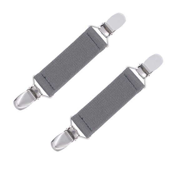 Tiqkatyck Belt Men Sales Today Clearance Kids Baby Boy Girl Elastic Mittens Metal Duck-Bill Elastic Clips for Kids Belts for Women Grey