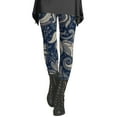 thumbnail image 1 of Tiqkatyck Halloween Pants, Women's Autumn and Winter Leggings Artistic Splash Printed Soft Stretchy Pants Yoga Pants Women Halloween Leggings for Women Khaki XXXL, 1 of 3